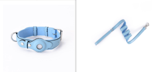 Pet Collar Tracker Cover - Stylish Leather Protection For Airtag